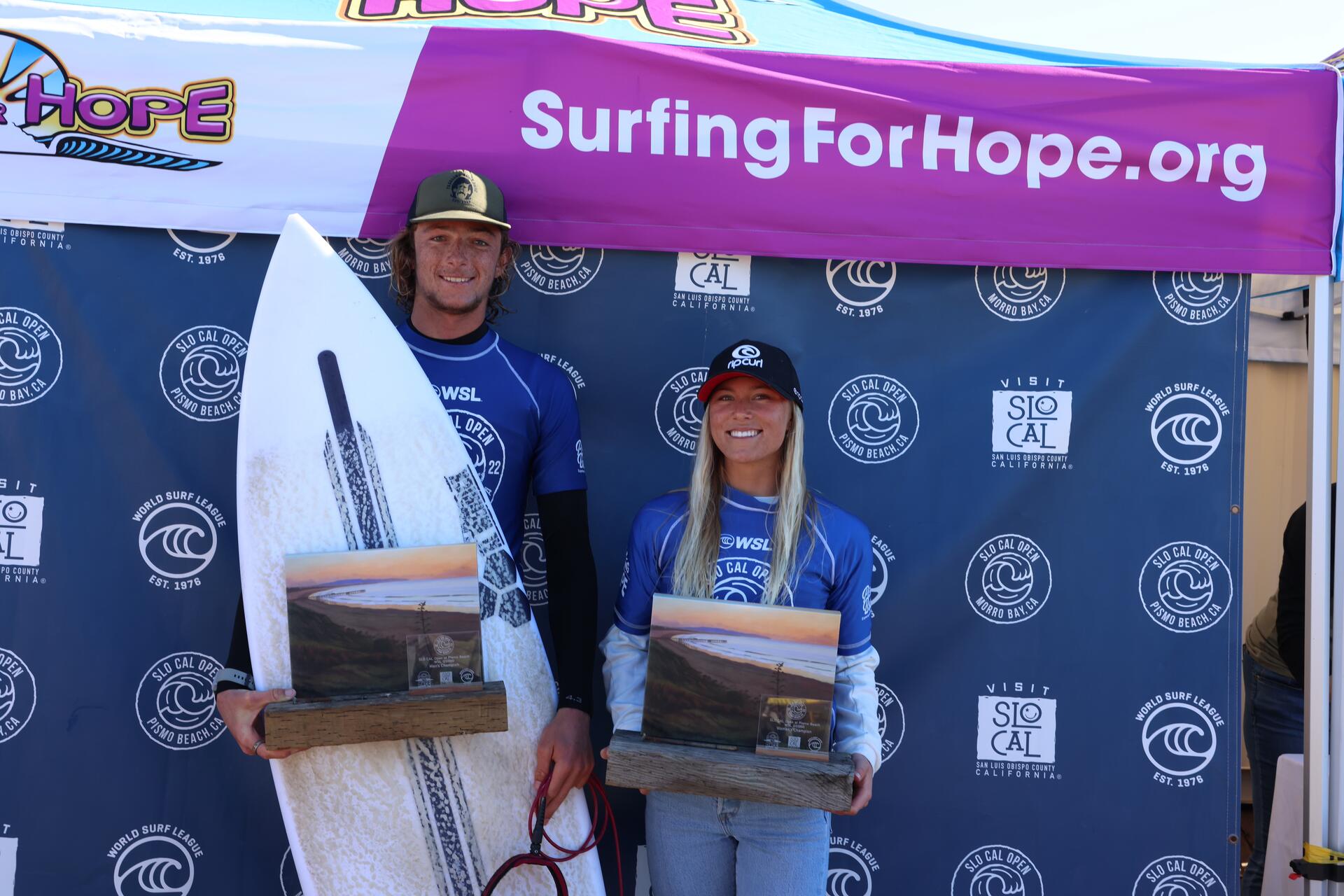 Congratulations to the SLO CAL Open at Pismo Beach winners Surfing